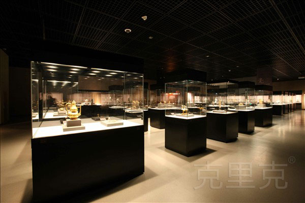 中國首都博物館北京文物精品展玻璃展柜